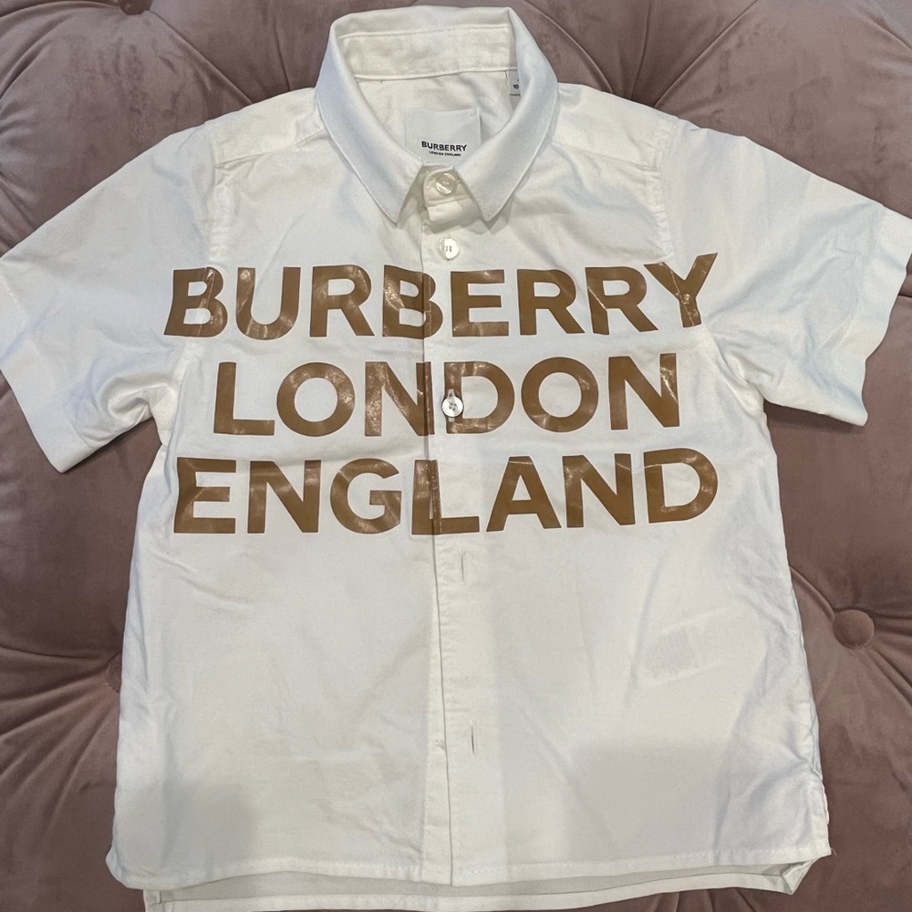 BURBERRY Boys Button down 4Y